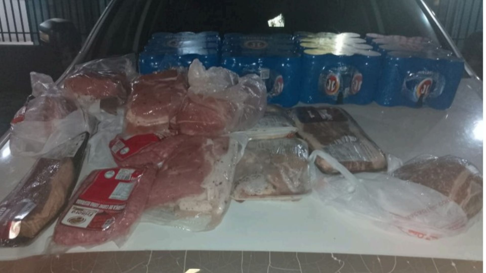 Churrasco interrompido Polícia estraga a festa de ladrão em SC 