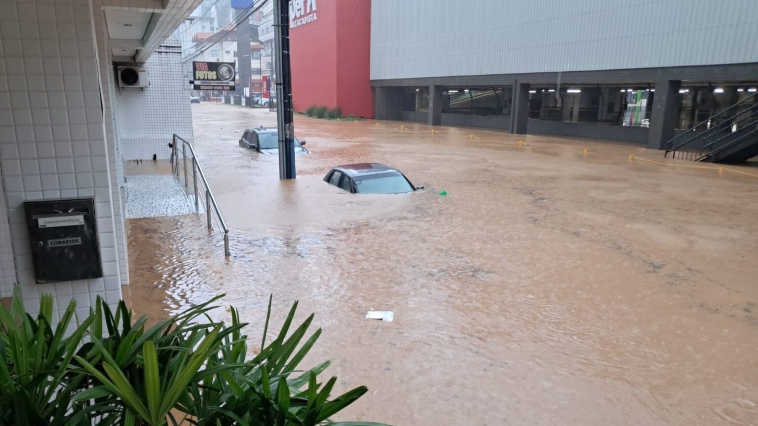 Veja cidades de SC que já decretaram situação de emergência após chuvas. – Foto: Coredec/Itajaí