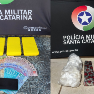 Polícia Militar apreende mais de 7kg de drogas em duas operações em Lages