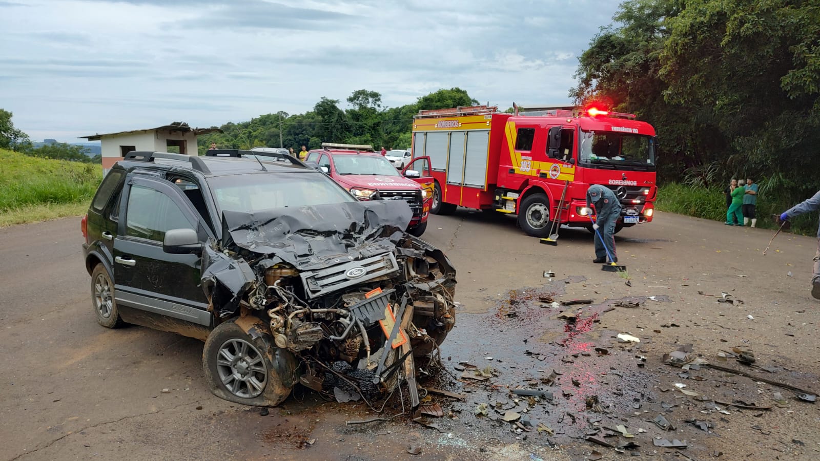 Imagem: Corpo de Bombeiros/Reprodução