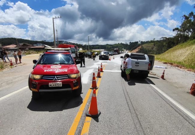 Foto: Corpo de Bombeiros/Divulgação.