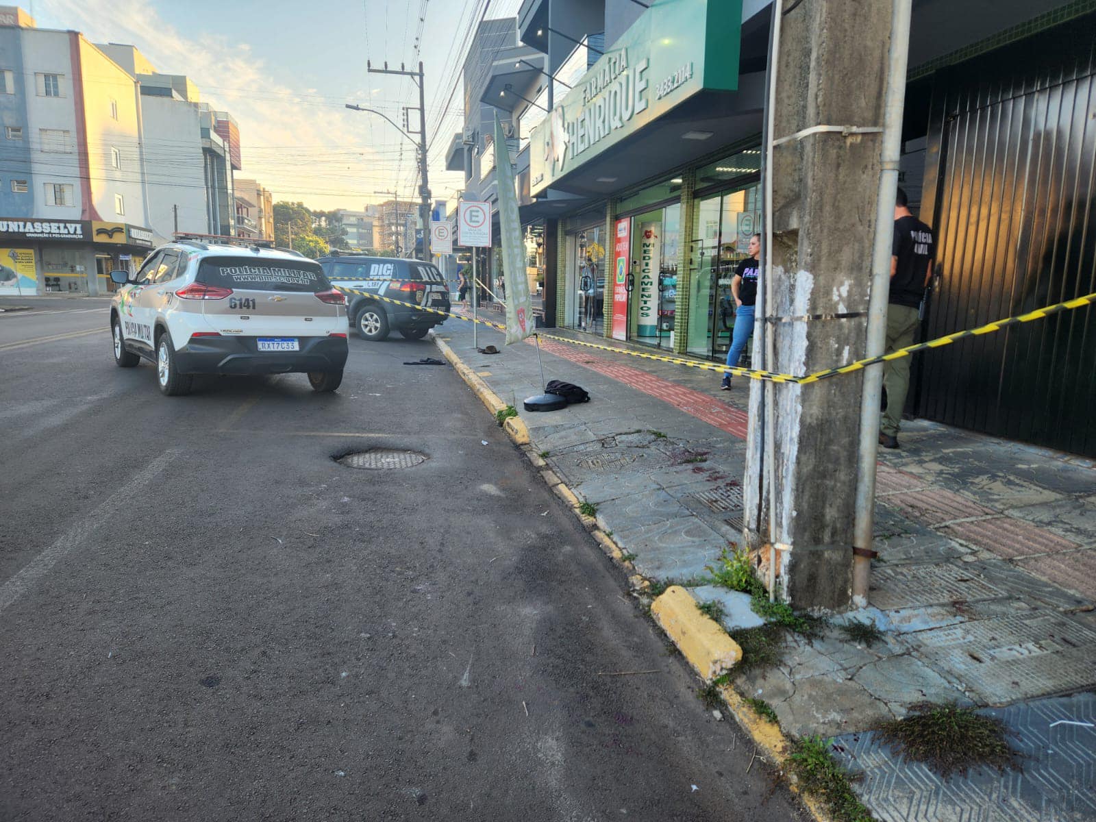 Mulher esfaqueia marido durante discussão em Xanxerê