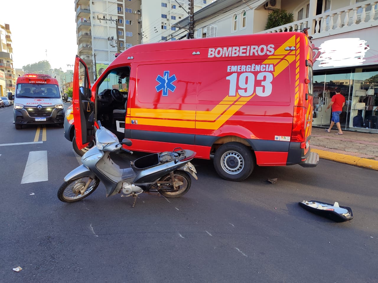 Imagem: Corpo de Bombeiros/Reprodução