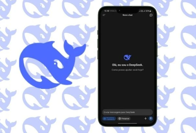 DeepSeek assustou o setor de IA dos Estados Unidos trazendo um modelo mais barato e eficiente | Foto: Cido Coelho/Montagem/SBT News