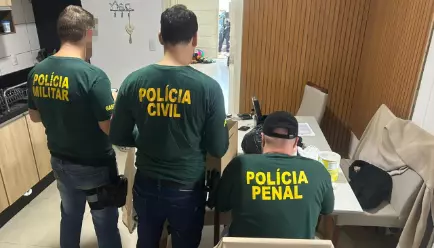 Operação do GAECO realiza buscas por armas ligadas a crimes de extorsão