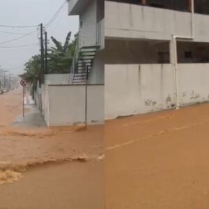 Balneário Camboriú fecha unidades de saúde após fortes chuvas na cidade