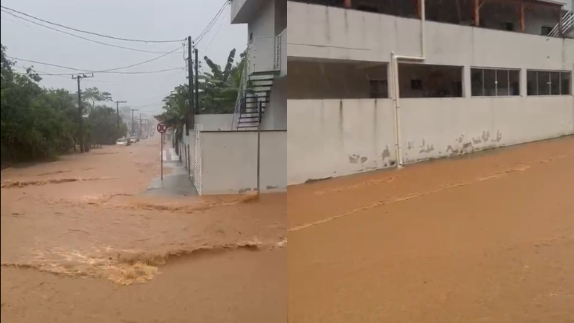 Balneário Camboriú fecha unidades de saúde após fortes chuvas na cidade