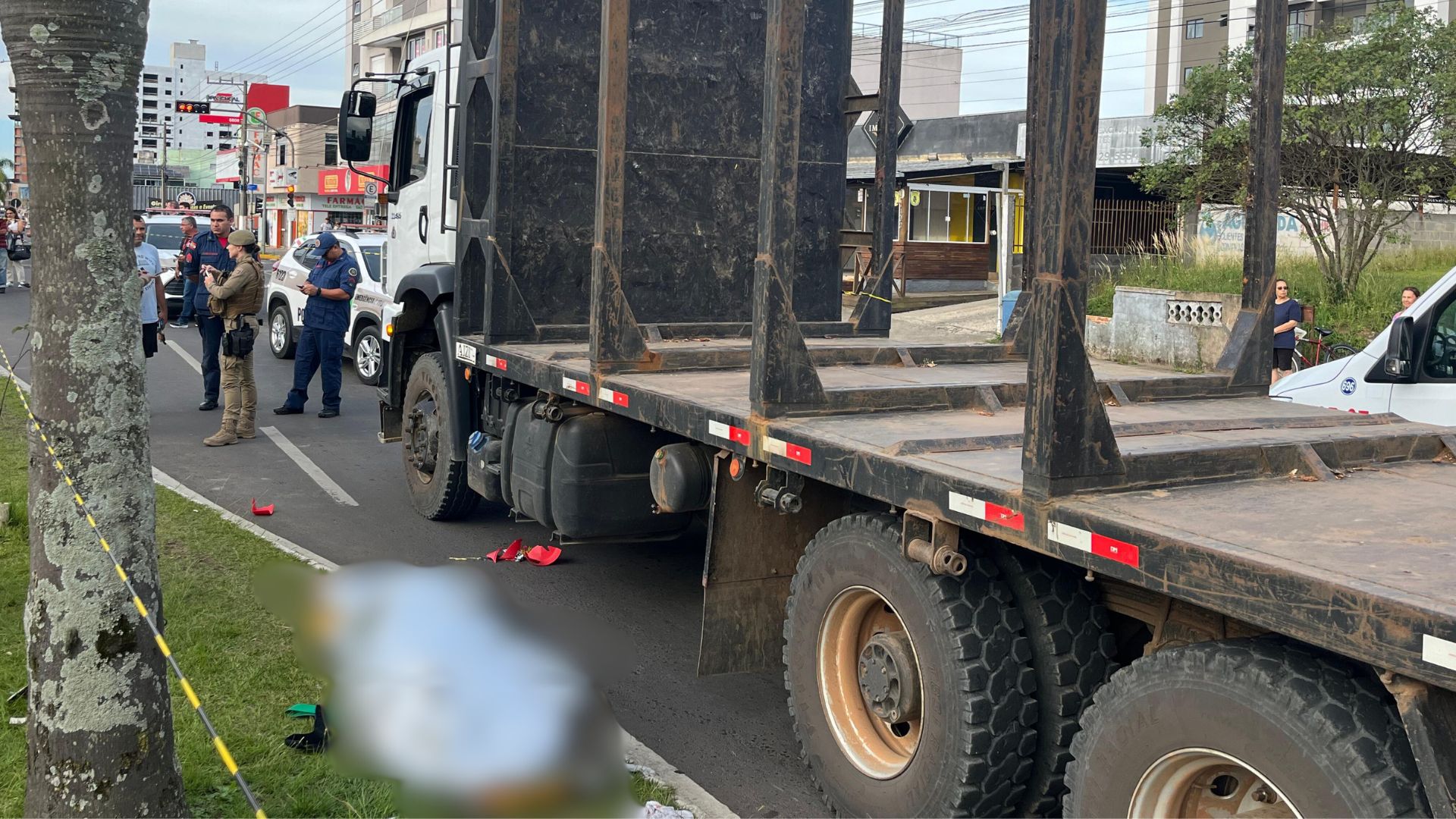 Vendedora de trufas morre após ser atropelada em avenida de Lages | Foto: Alessandra Simionato/Rádio de Cube de Lages