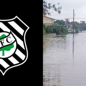 Figueirense doa renda de jogo para ajudar atingidos por chuvas. - Foto: Reprodução