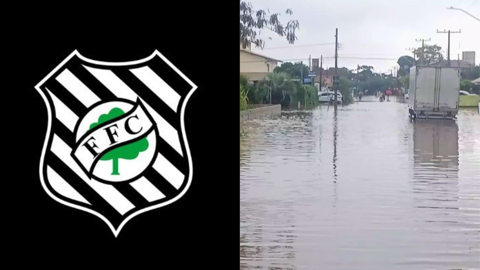 Figueirense doa renda de jogo para ajudar atingidos por chuvas. - Foto: Reprodução