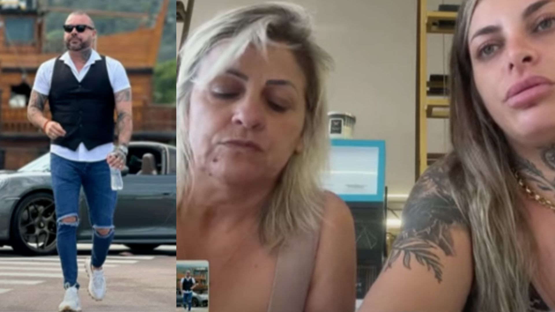 Esposa de influencer de SC morto após anestesia em tatuagem fala sobre o caso | Foto: Reprodução/Primeiro Impacto, SBT 