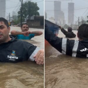 Prefeito de Itapema pede ajuda para resgate de pessoas