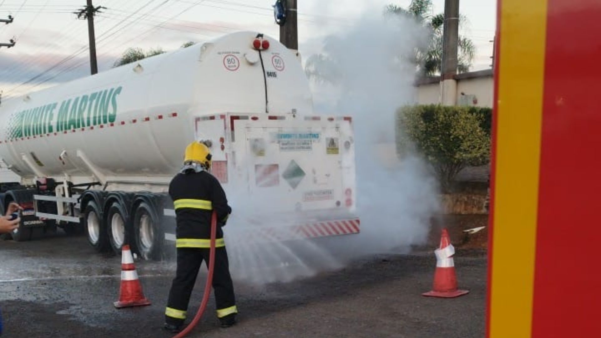 Imagem: Corpo de Bombeiros/Reprodução