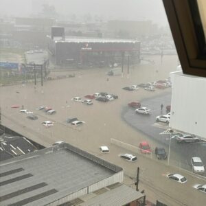 Entenda o que causou chuva intensa em Santa Catarina. - Foto: Kauan Dalprá/SCC SBT