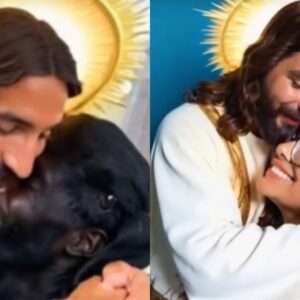 Trend de 'Jesus abraçando' viraliza: veja como criar seu vídeo. - Foto: TikTok/Reprodução