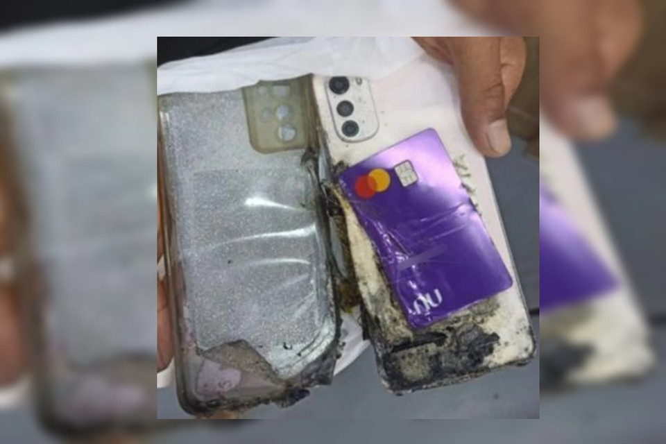 Veja qual o modelo de celular que explodiu no bolso de mulher. - Foto: Internet/Reprodução