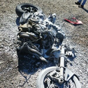 Motociclista morre em acidente na BR 282 em Campos Novos | Foto: 2º BBM