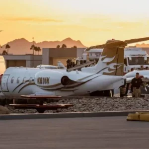 Colisão de aviões em aeroporto dos EUA deixa ao menos um morto | Foto: Reprodução/Redes Sociais, via SBT News