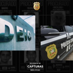 Imagem: PCSC