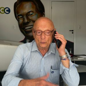 O senador participou de entrevista no SCC Meio-Dia. Foto: Sol Urrutia