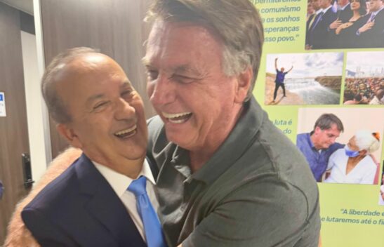 Jorginho encontra Bolsonaro e sinaliza um novo tempo com a bancada federal