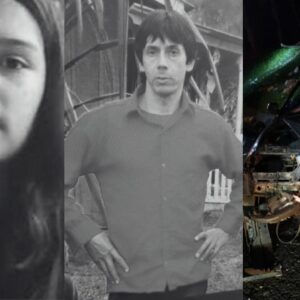 Pai e filha mortos em grave acidente na BR-116 são identificados | Foto: Montagem/Redes Sociais/CBMSC