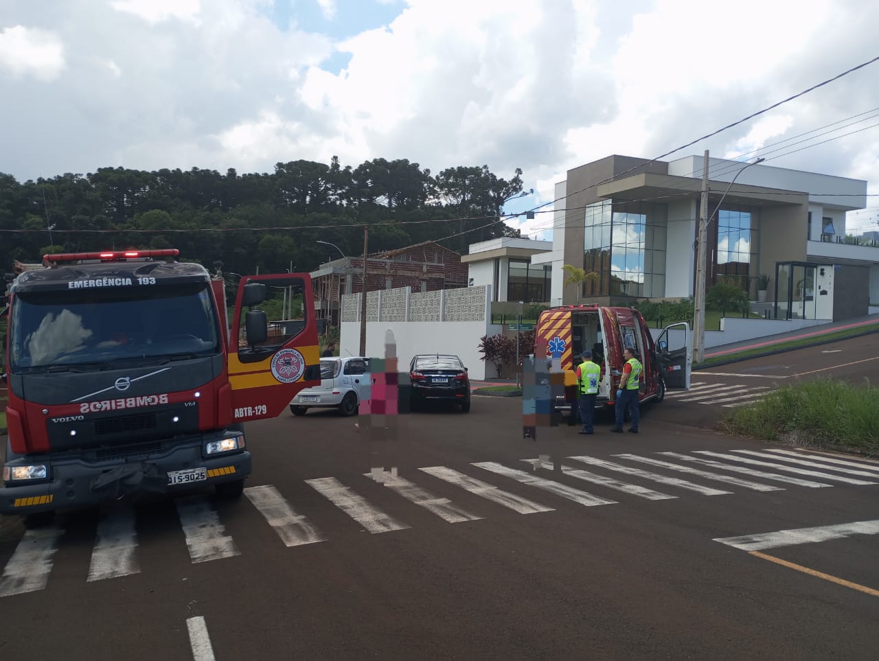 Imagem: Corpo de bombeiros