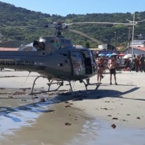 Turista morre afogado em praia do litoral catarinense | Foto: CBMSC
