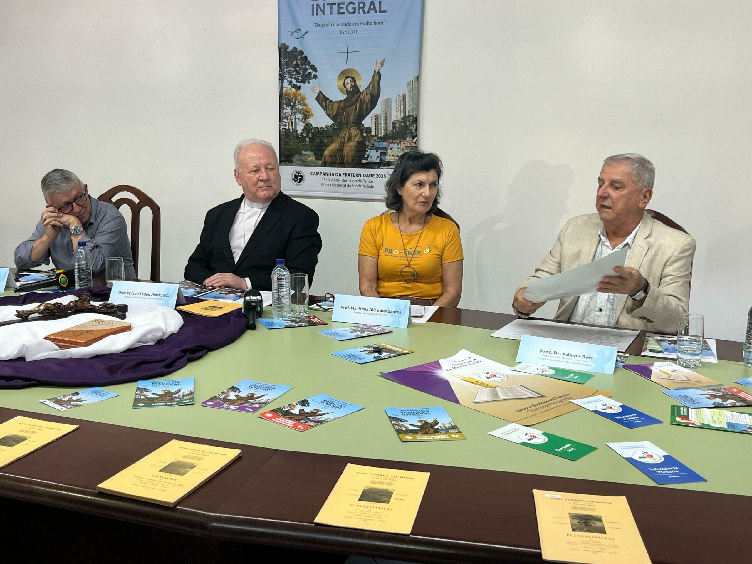 Campanha da Fraternidade é lançada com tema ‘Fraternidade e Ecologia Integral’ | Foto: Júlia Matos/SCC SBT 