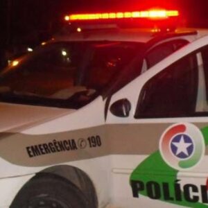 Homem é preso por furtar loja em Lages | Foto: Divulgação PM