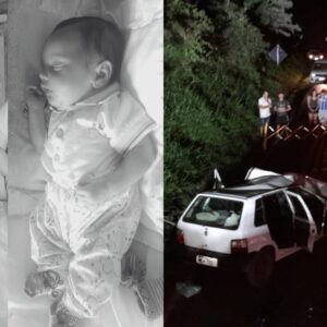 Identificados pai e filho que morreram em grave acidente na SC-156 | Foto: OesteMais/CBMSC/Reprodução