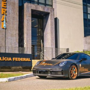 Porsche de R$ 1,5 milhão vira viatura da PF em SC | Foto: PF/Divulgação