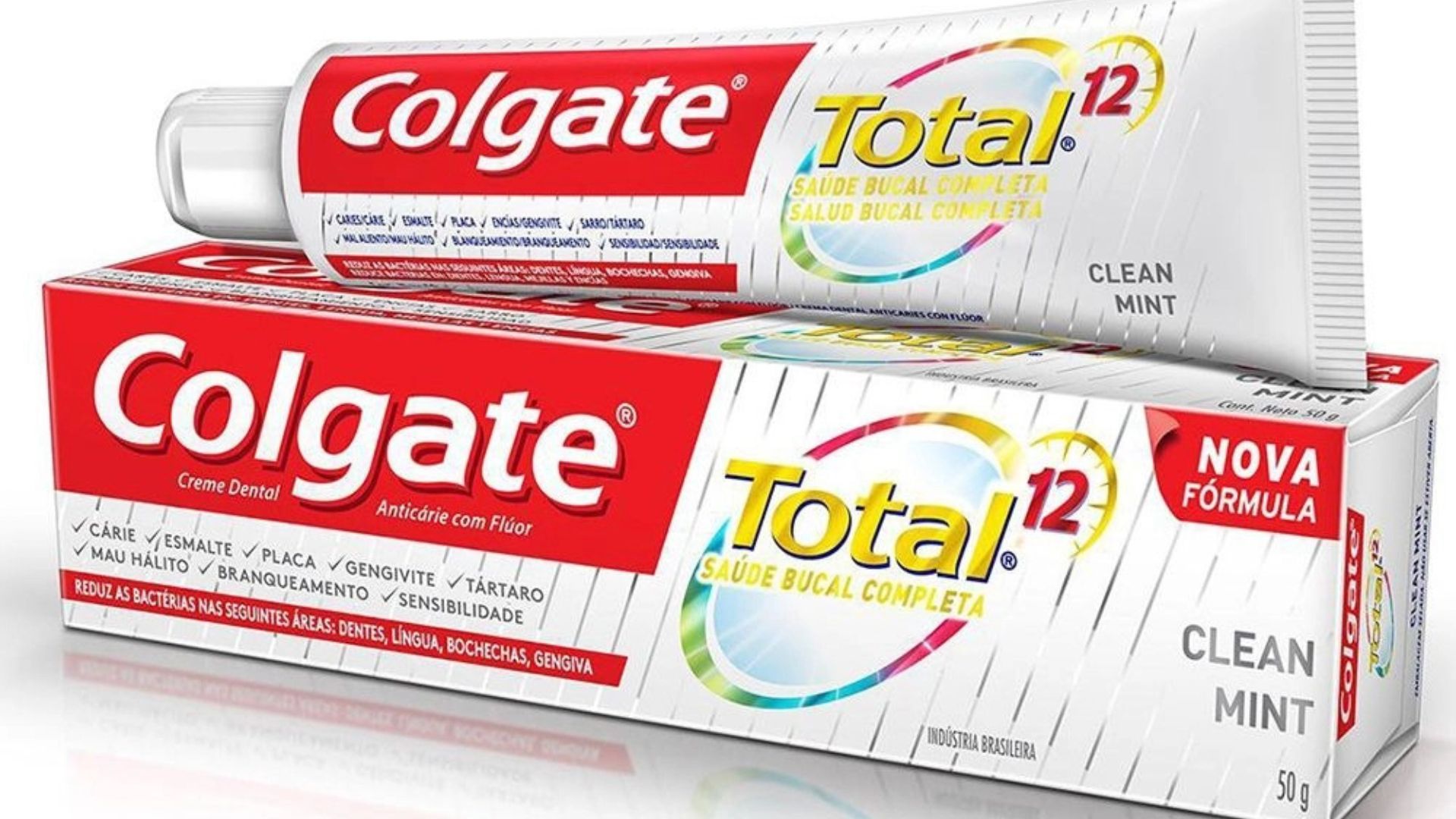 Anvisa suspende venda de creme dental da Colgate após relatos de lesões na boca. – Foto: Colgate/Reprodução