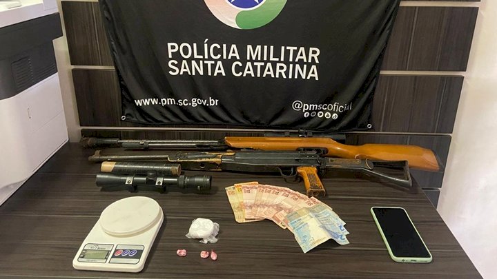 Imagem: Polícia Militar de Santa Catarina (PMSC)