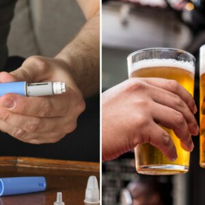 Remédio para emagrecer e álcool: é seguro consumir os dois juntos?. - Foto: Canva/Reprodução