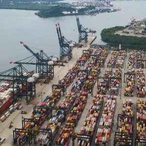 Brasil pode ganhar mercados com tarifaço de Trump, diz economista | © Divulgação/Porto de Santos