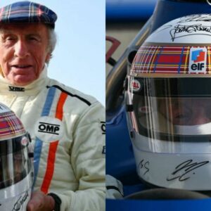 Michael Schumacher assina capacete para instituição de caridade | Foto: Fórmula 1 | Redes Sociais