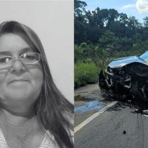 Identificada idosa morta em acidente após assalto em SC; 'paz e luz' | Foto: Redes sociais/PRF/Reprodução