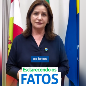 'Vice-prefeito, na minha opinião deveria se afastar do cargo', diz Carmen Zanotto | Foto: Reprodução/Instagram 