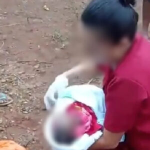 Cães atacam recém-nascido abandonado e causam mutilações graves | Imagem: reprodução/ Massa