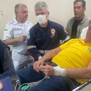 Bolsonaro será transferido para Brasília na tarde deste sábado, afirma senador | Foto: reprodução | SBT News