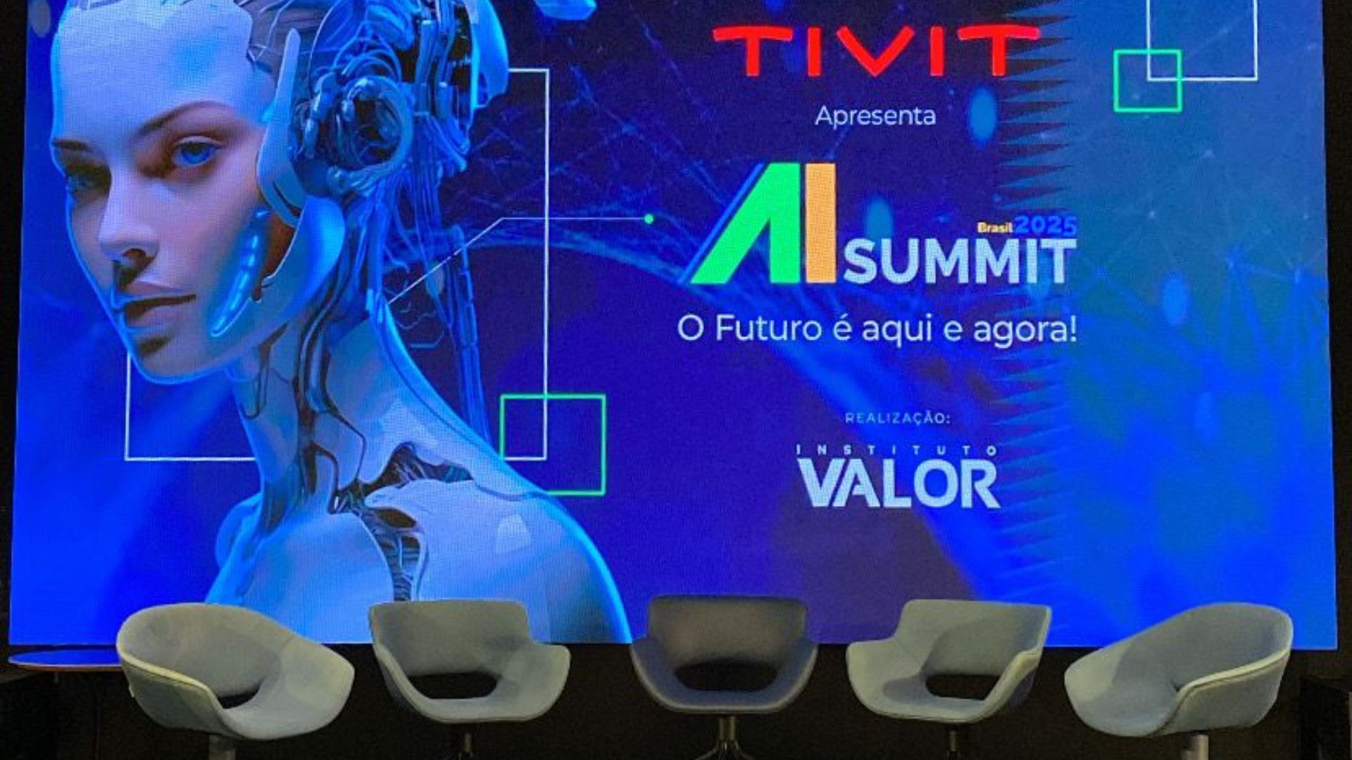 Primeiro dia de AI Summit foi nesta quinta-feira (29). – Foto: SCC10/Reprodução