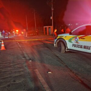 Adolescente morre atropelada em rodovia em SC - Foto: Polícia Militar Rodoviária/Divulgação