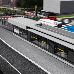 BRT em Florianópolis | Imagem: Prefeitura de Florianópolis/Divulgação