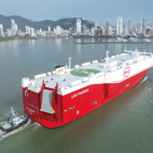 Navio gigante desembarca em SC com milhares de carros chineses; veja fotos | Foto: Porto de Itajaí/Reprodução