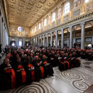 Cardeais se reúnem para primeiro dia de conclave no Vaticano | Imagem Ilustrativa | Foto: Reprodução/Vatican News
