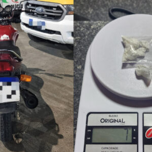 Condutor é detido por posse de drogas e dirigir embriagado na Serra | Foto: PMRv