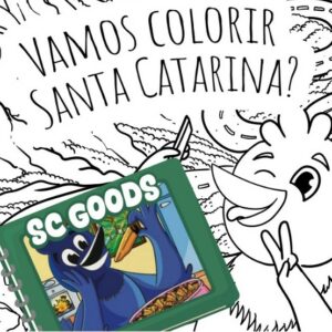 Governo de SC oferece livro gratuito para colorir | Foto: ilustração de Gabriel Lauxem

