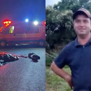 Valdir era morador de Campos Novos | Imagem: Corpo de Bombeiros/Redes Sociais/Reprodução