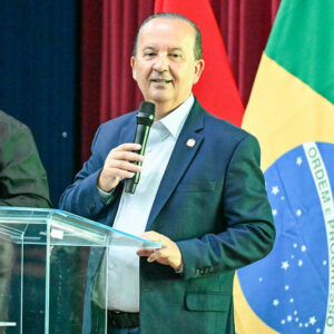 Jorginho se encontra com Kassab para tentar acordo com o PSD | Foto: Eduardo Valente/SECOMGOVSC 